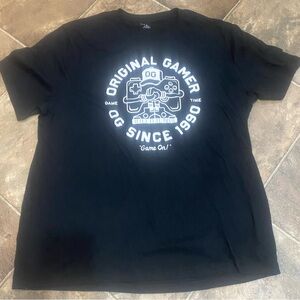 Old Navy Black Graphic 'Original Gamer' Tee
